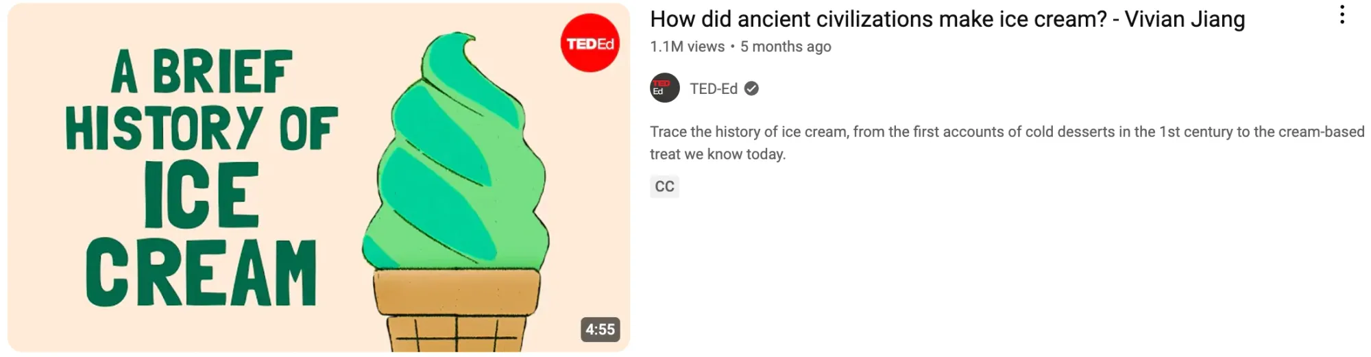 A faceless YouTube video with slides and infographics, displaying a topic on history or science with voiceover audio.