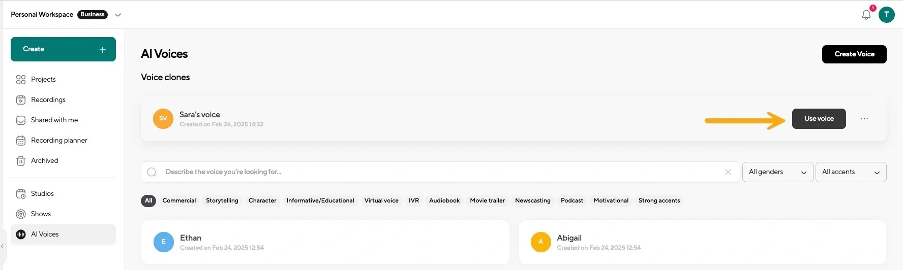 Ai voice clone