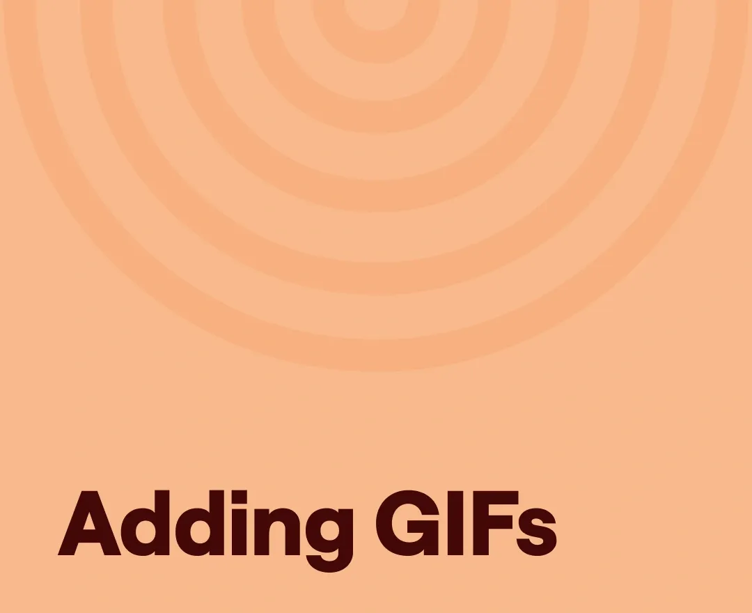 how to add a gif to a video
