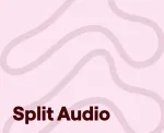 How to split audio
